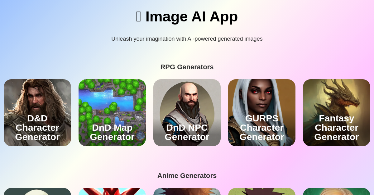 Image AI App - AI Image Generator tool